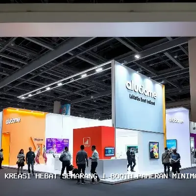 Booth Pameran Minimalis Semarang