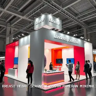 booth pameran minimalis Serang