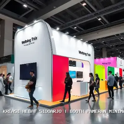 Booth Pameran Minimalis Sidoarjo