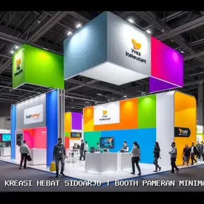 Booth Pameran Minimalis Sidoarjo