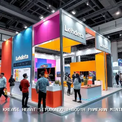 Booth Pameran Minimalis Situbondo