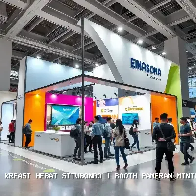 Booth Pameran Minimalis Situbondo