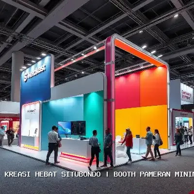 Booth Pameran Minimalis Situbondo