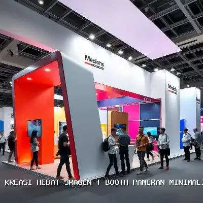 booth pameran minimalis Sragen
