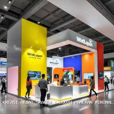 Booth Pameran Minimalis Sragen – Kreasi Hebat