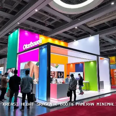 Booth Pameran Minimalis Sragen – Kreasi Hebat