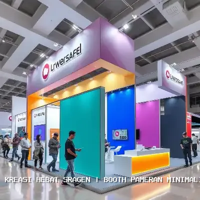 Booth Pameran Minimalis Sragen – Kreasi Hebat