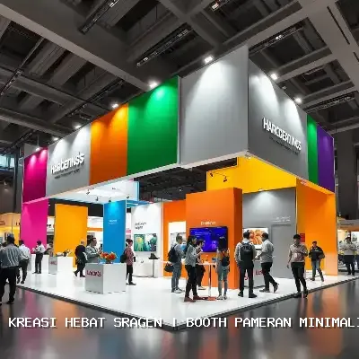 Booth Pameran Minimalis Sragen – Kreasi Hebat