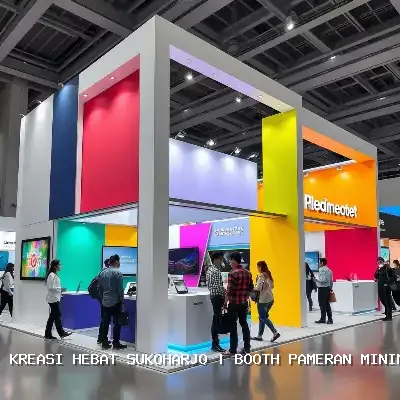 booth pameran minimalis Sukoharjo