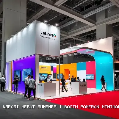 Booth Pameran Minimalis Sumenep