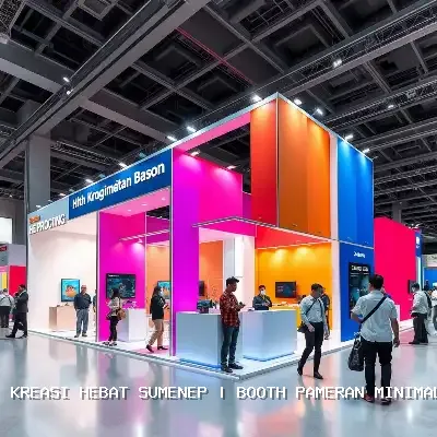 Booth Pameran Minimalis Sumenep
