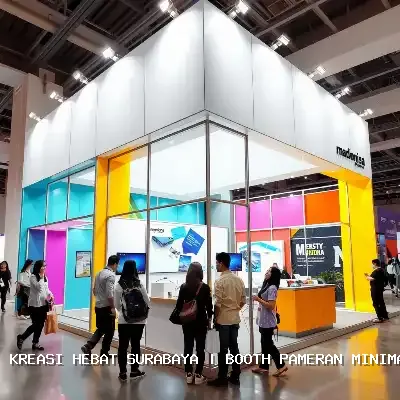 Booth Pameran Minimalis Surabaya