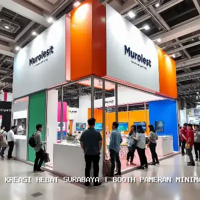 Booth Pameran Minimalis Surabaya