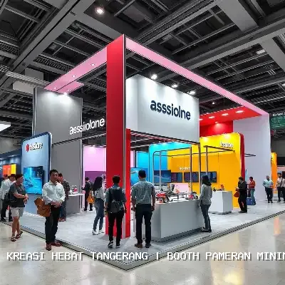 Booth Pameran Minimalis Tangerang