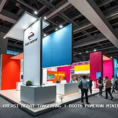 Booth Pameran Minimalis Tangerang