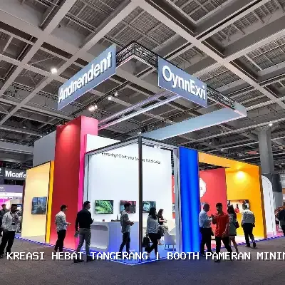 Booth Pameran Minimalis Tangerang