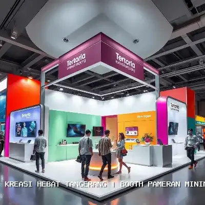 Booth Pameran Minimalis Tangerang