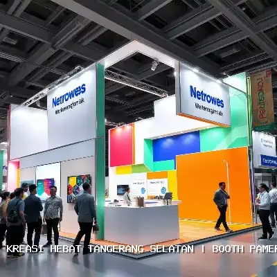 Booth Pameran Minimalis Tangerang Selatan