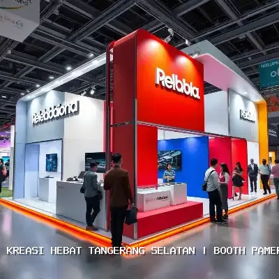 Booth Pameran Minimalis Tangerang Selatan