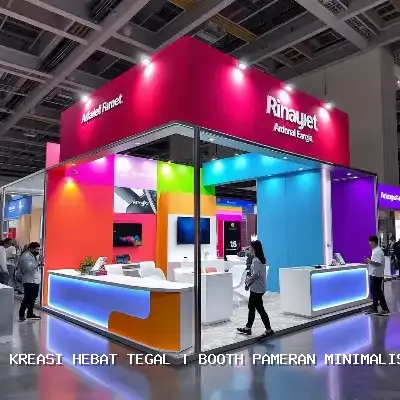 booth pameran minimalis Tegal