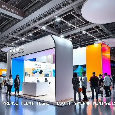Booth Pameran Minimalis Tegal