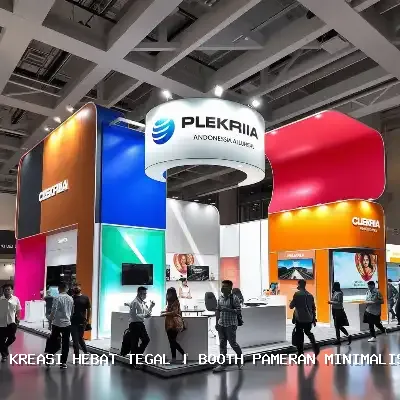 Booth Pameran Minimalis Tegal