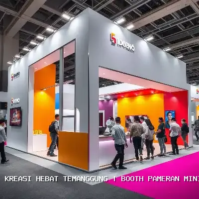 Booth Pameran Minimalis Temanggung