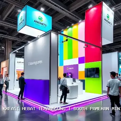 Booth Pameran Minimalis Temanggung