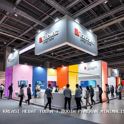 Booth Pameran Minimalis Tuban