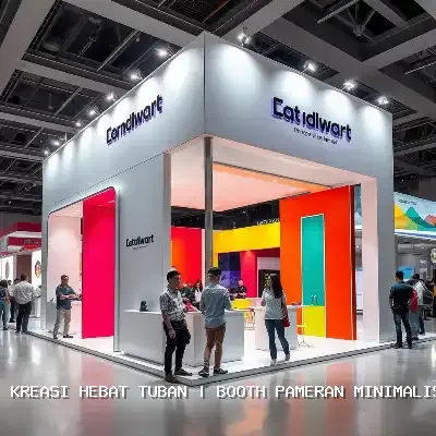 Booth Pameran Minimalis Tuban