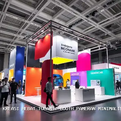 Booth Pameran Minimalis Tuban