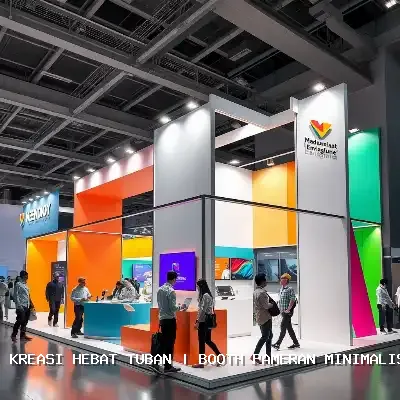 Booth Pameran Minimalis Tuban