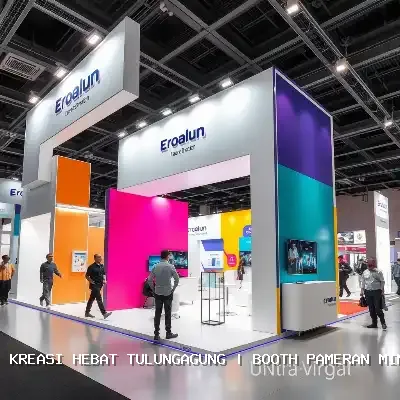 Booth Pameran Minimalis Tulungagung