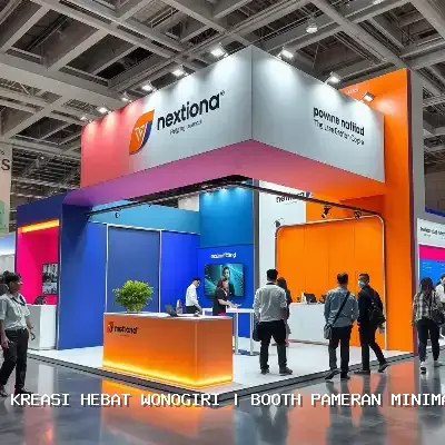 Booth Pameran Minimalis Wonogiri – Kreasi Hebat