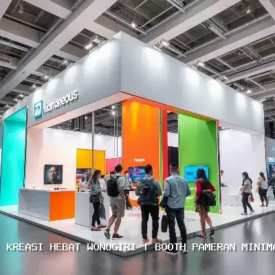 Booth Pameran Minimalis Wonogiri – Kreasi Hebat
