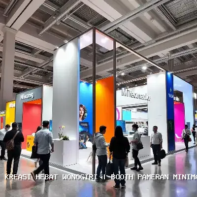 Booth Pameran Minimalis Wonogiri – Kreasi Hebat