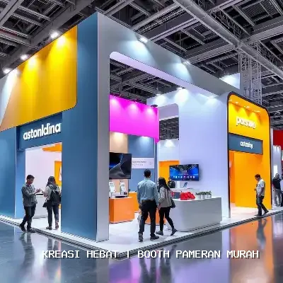 Booth Pameran Murah Berkualitas Tinggi dari Kreasi Hebat