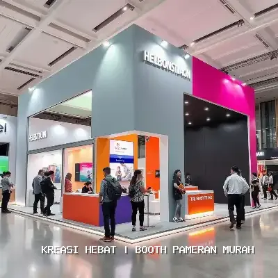 Booth Pameran Murah Berkualitas Tinggi dari Kreasi Hebat
