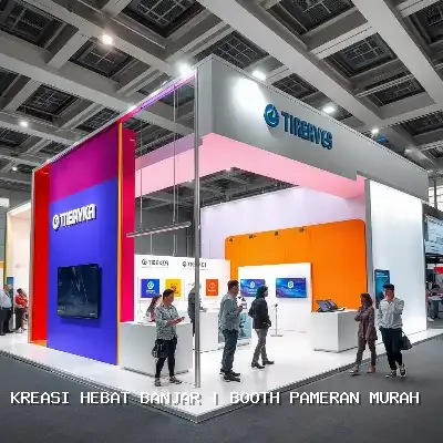 Booth Pameran Murah Banjar – Desain Custom & Finishing Rapi