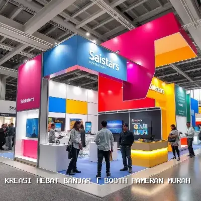 Booth Pameran Murah Banjar – Desain Custom & Finishing Rapi