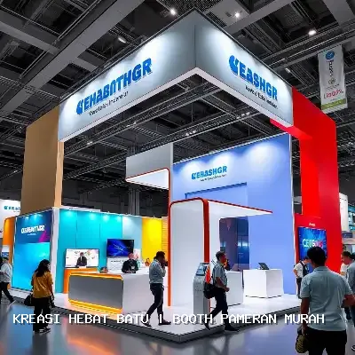 Booth Pameran Murah Batu