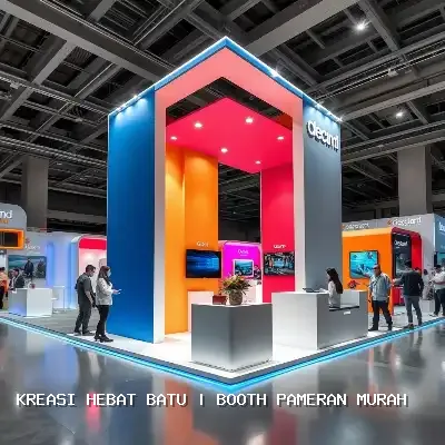 Booth Pameran Murah Batu