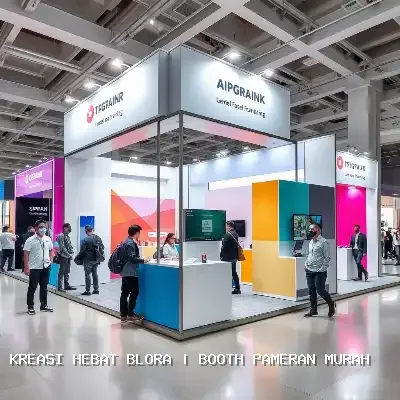 Booth Pameran Murah Blora