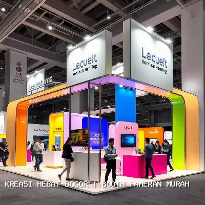 Booth Pameran Murah Bogor Dengan Desain Custom Menarik