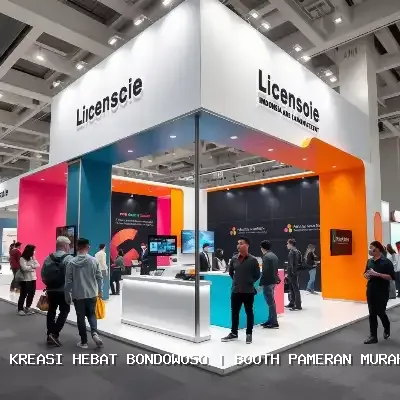 booth pameran murah Bondowoso