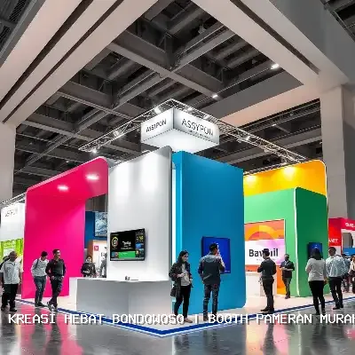 Booth Pameran Murah Bondowoso