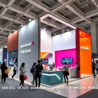 Booth Pameran Murah Bondowoso