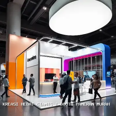 Booth Pameran Murah Ciamis Desain Custom & Finishing Rapi