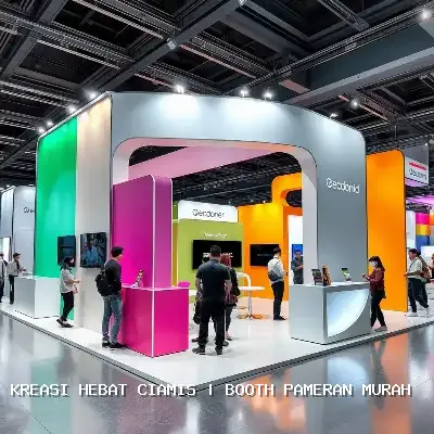 Booth Pameran Murah Ciamis Desain Custom & Finishing Rapi