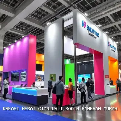 Booth Pameran Murah Cianjur: Desain Custom & Finishing Rapi